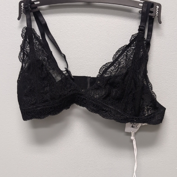 NWT Princess Polly Marly Bralette Black Lace Size 6 - Picture 5 of 7